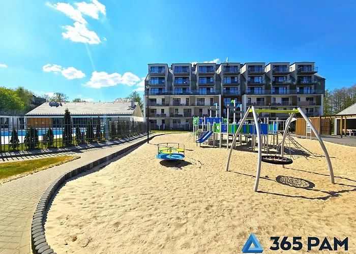 아파트 365pam - Feniks Podczele Basen, Silownia, Bawialnia 코워브제크